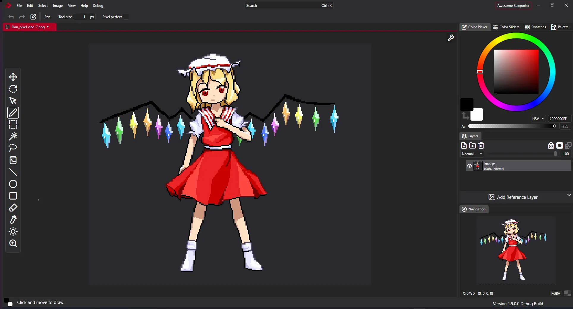 PixiEditor 2.0 UI