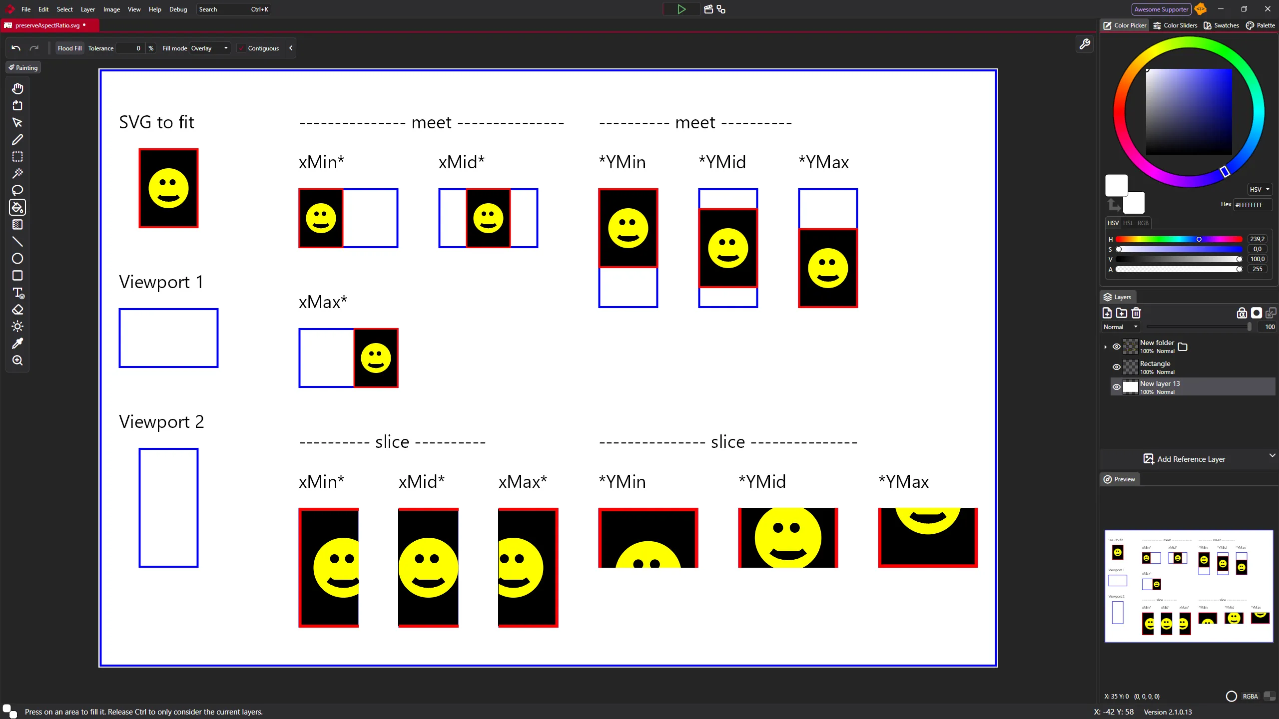 PixiEditor result - identical to reference