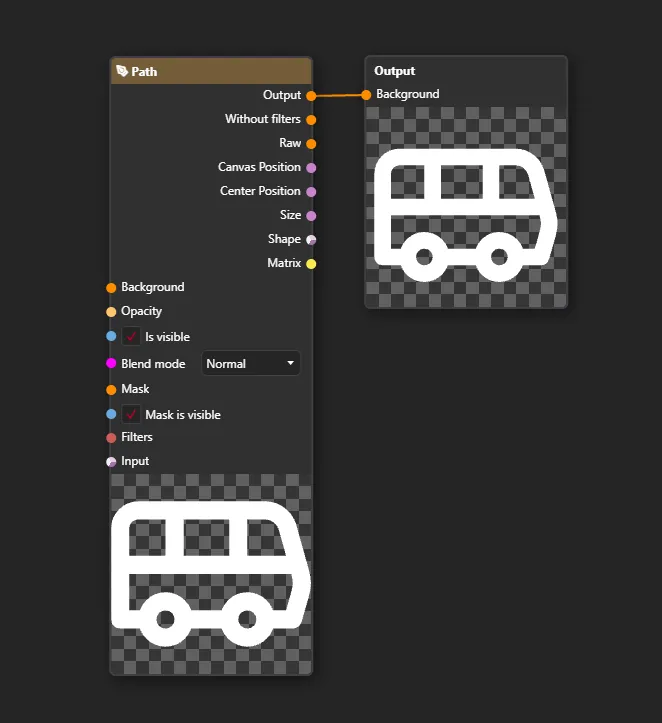 Node graph image