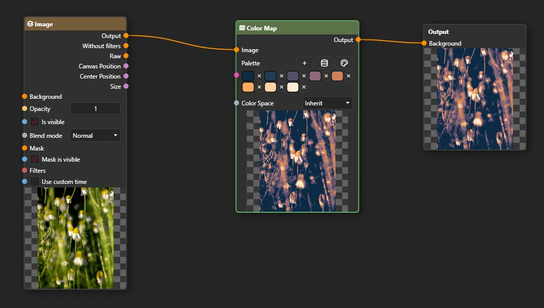 Color Map Node