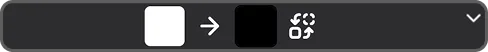Screenshot of the Color Palette replace feature