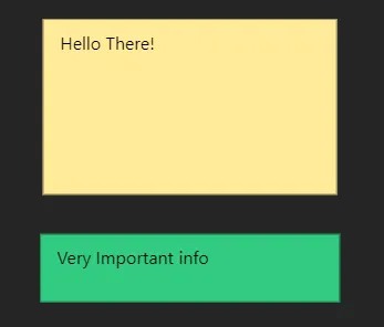 Sticky Note